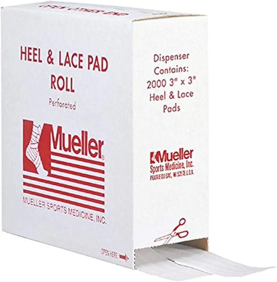 Heel & Lace Pad with Dispenser, Pack of 2000 S515796