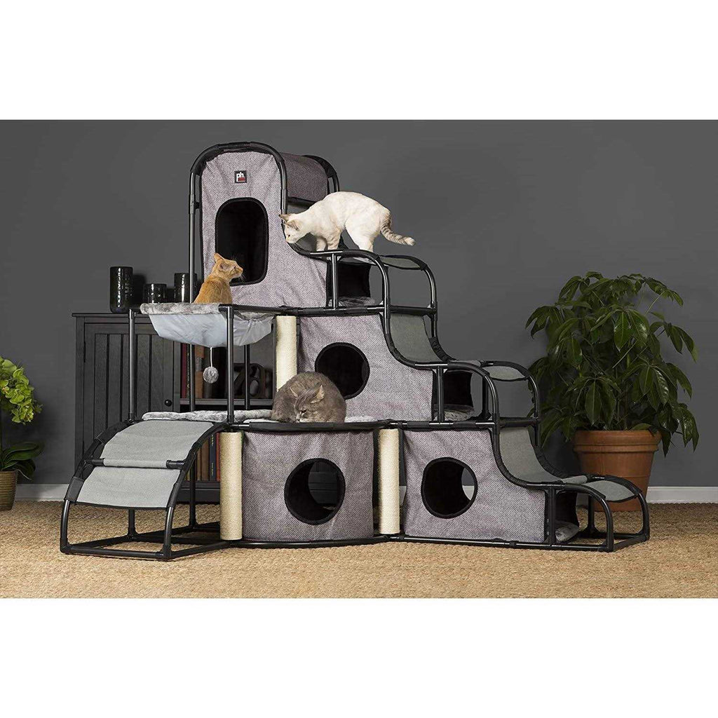Gray Cat Tower O725
