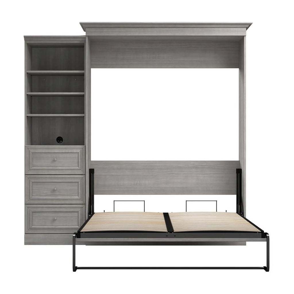 Queen Murphy Bed and Organizer K4694