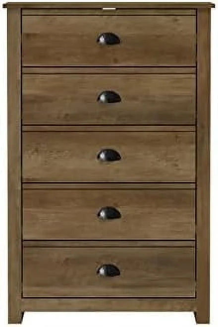 5 Drawer Wood Dresser O4655