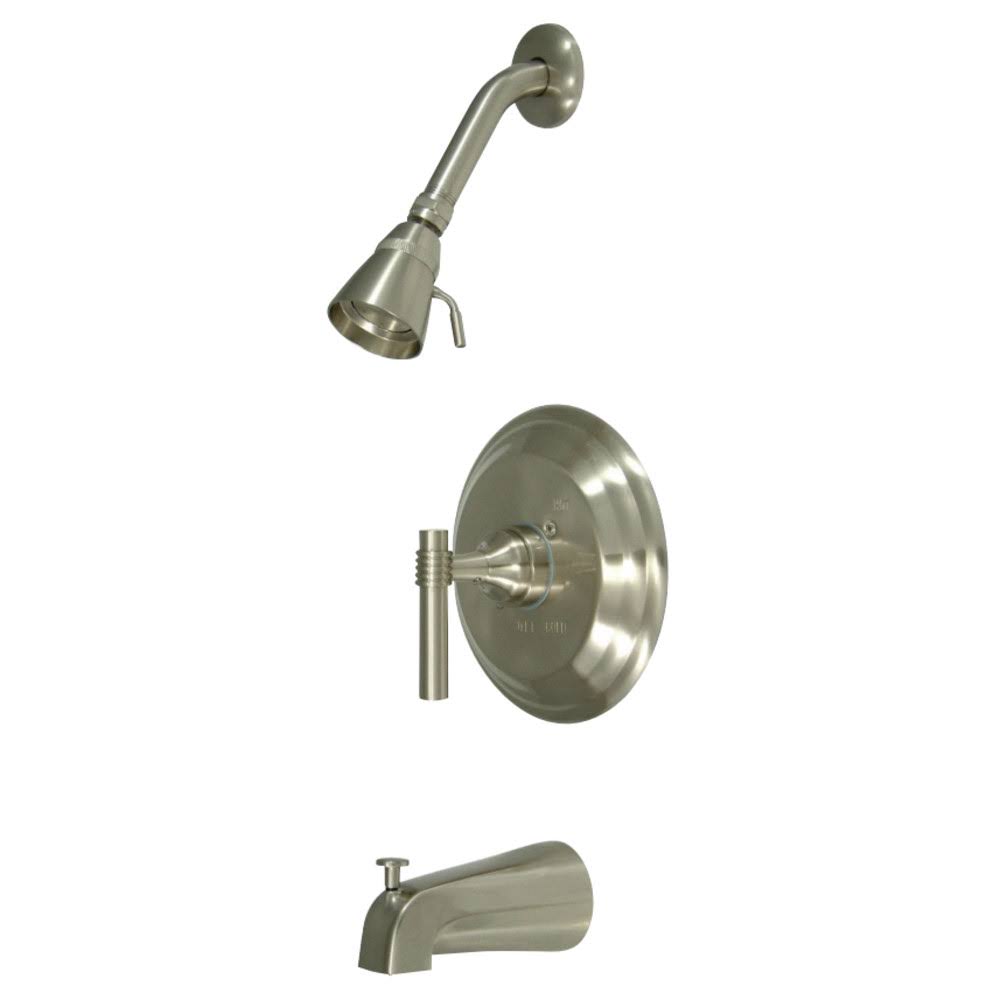 Satin Nickel Tub & Shower Faucet C627