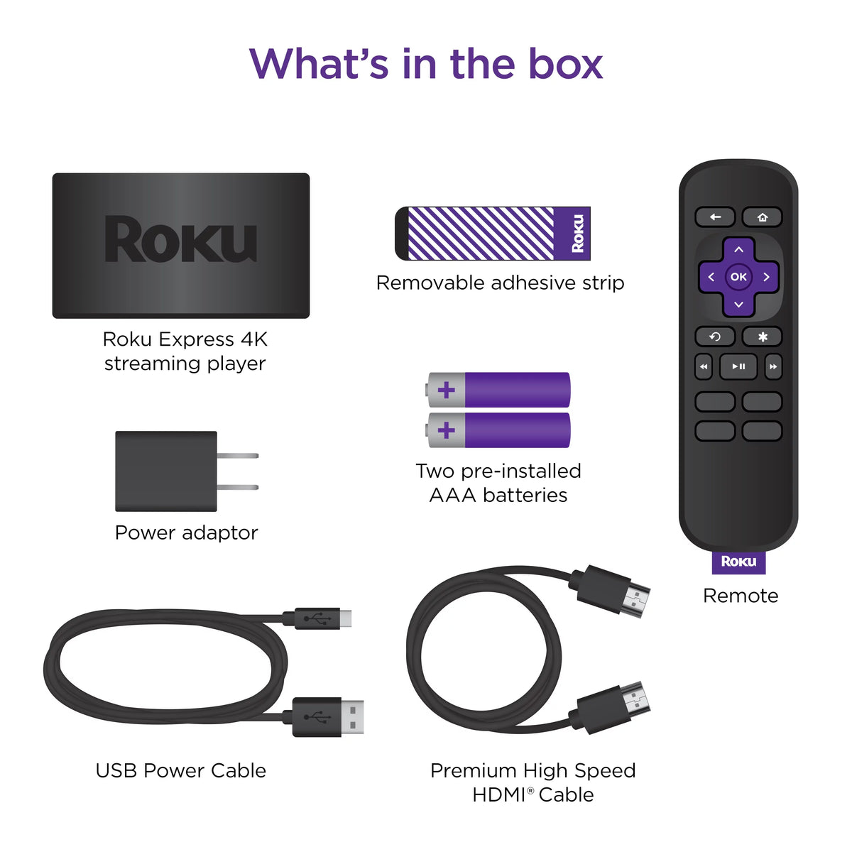 4K HDR Streaming Player with Standard Remote F734007