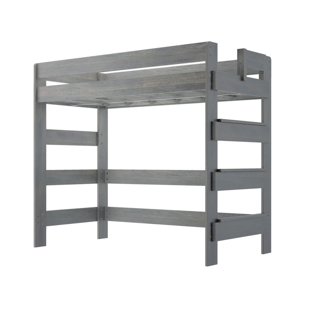 Solid Wood Twin High Loft Bed Z9917