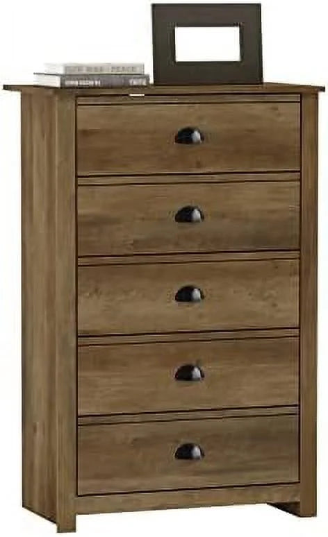 5 Drawer Wood Dresser O4655