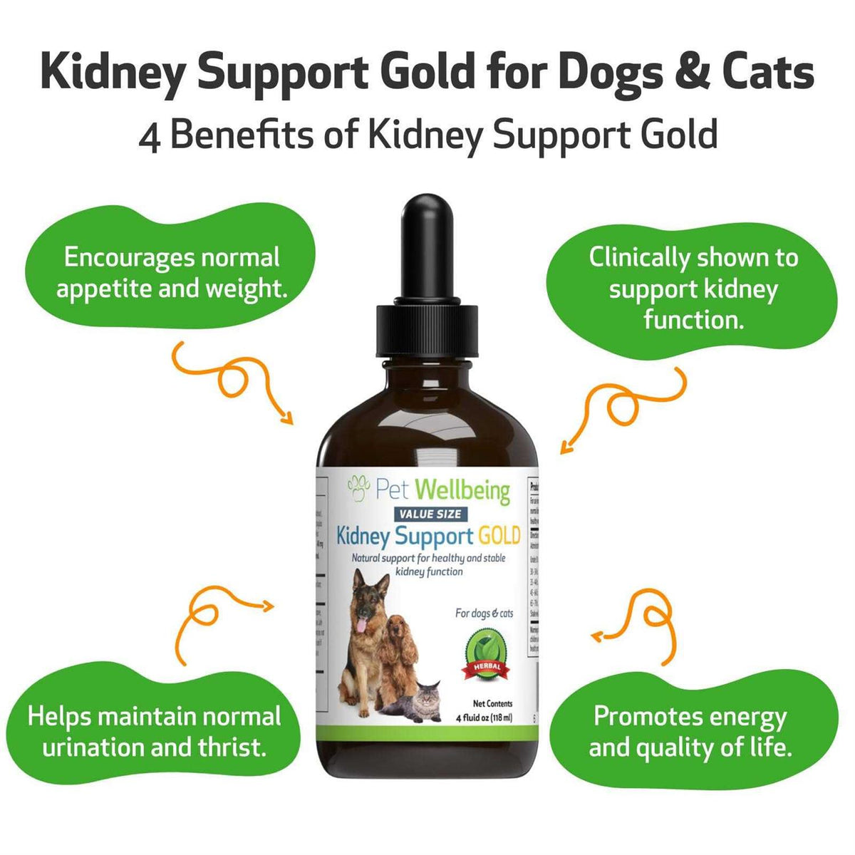 Kidney Support Gold for Dogs G4135