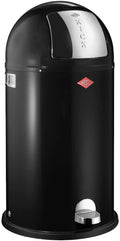 Black Trash Can B2182
