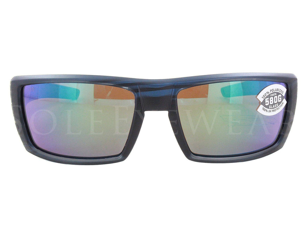 Matte Black Teak Green Sunglasses B32952