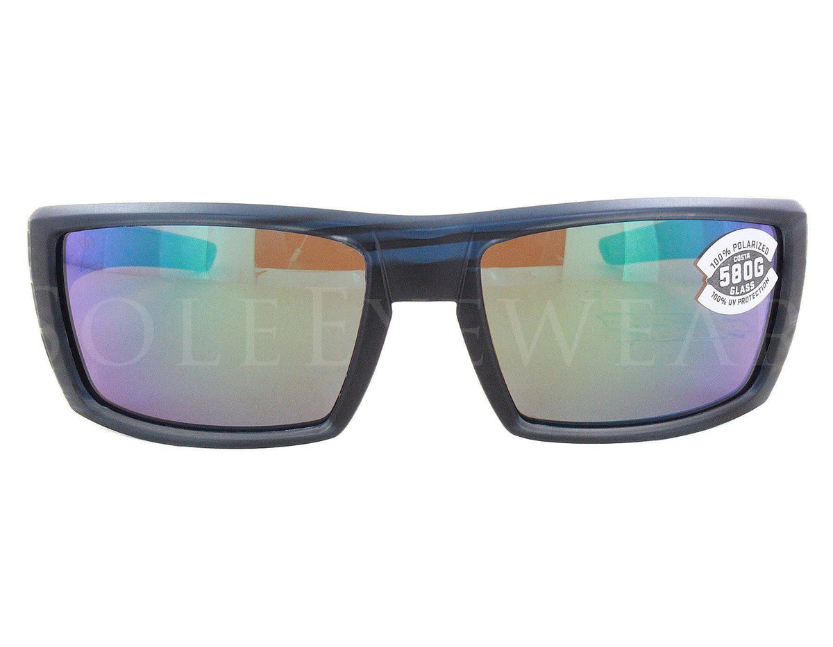 Matte Black Teak Green Sunglasses B32952