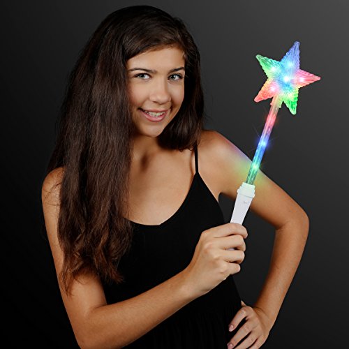 Light Up White LED Wand F50613