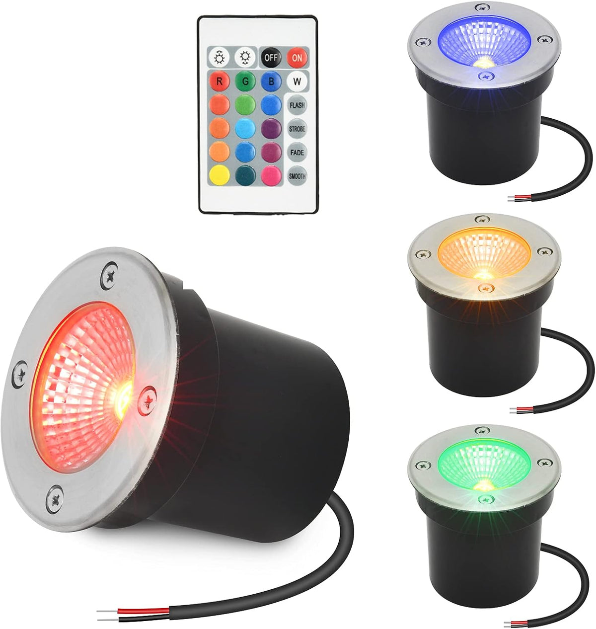 LED Low Voltage IP67 Waterproof In-Ground Landscape Lights S99516