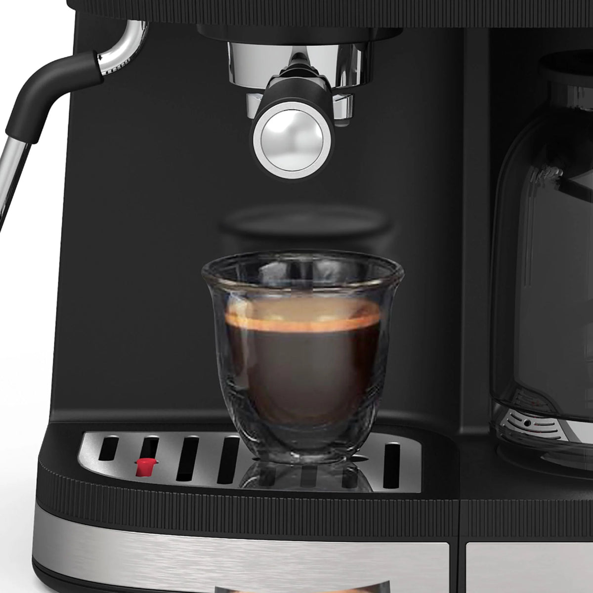 Stainless Steel Espresso and Drip Coffee Maker S271