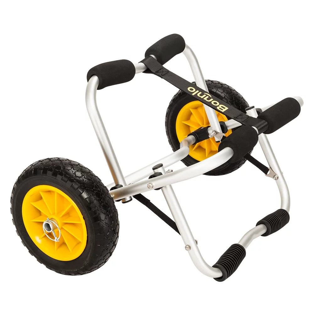 Foldable Kayak Cart with Airless Tires and 2 Ratchet Straps C229