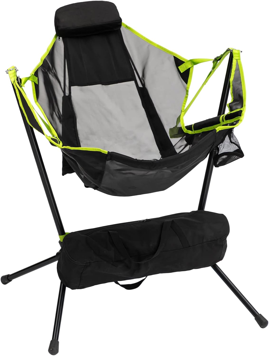Oversize Ultralight Aluminum Camping Chair with Cup Bag R1578