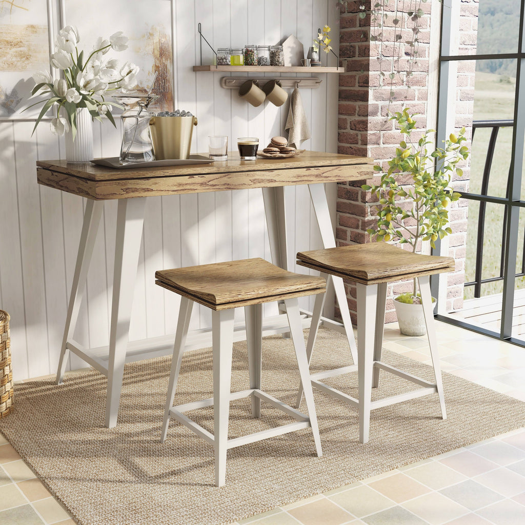 3-Piece 47-Inch Counter Height Table Set R592