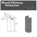 Wooden Chimney Extension Q948