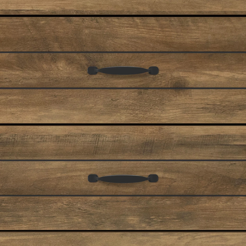 Gray & Oak 4-Drawer Dresser Z13309
