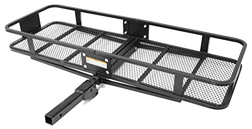 500 lb. Capacity Steel Hitch Mount Folding Cargo Carrier M1158
