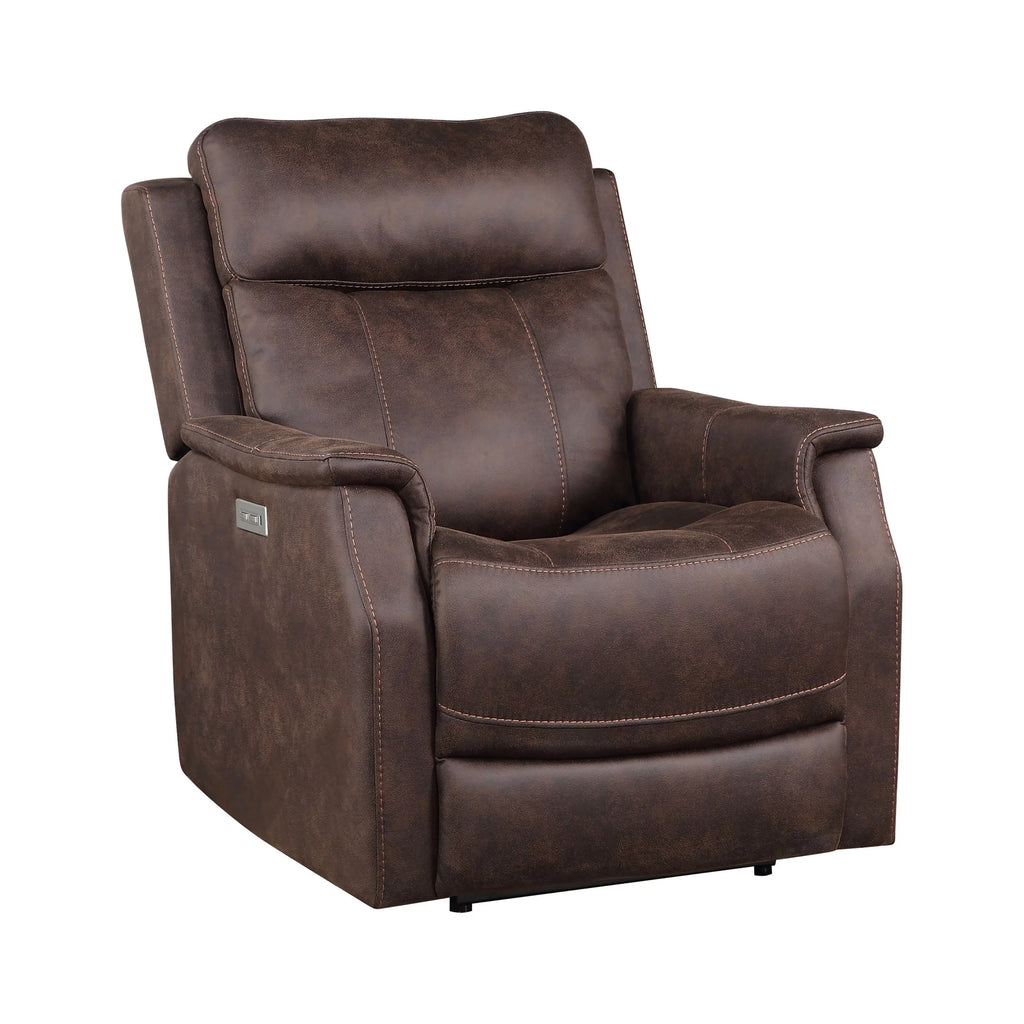 Dual-Power Recliner with USB Charging C85190
