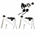 Shaved Door Popper Kit with Actuators E2178