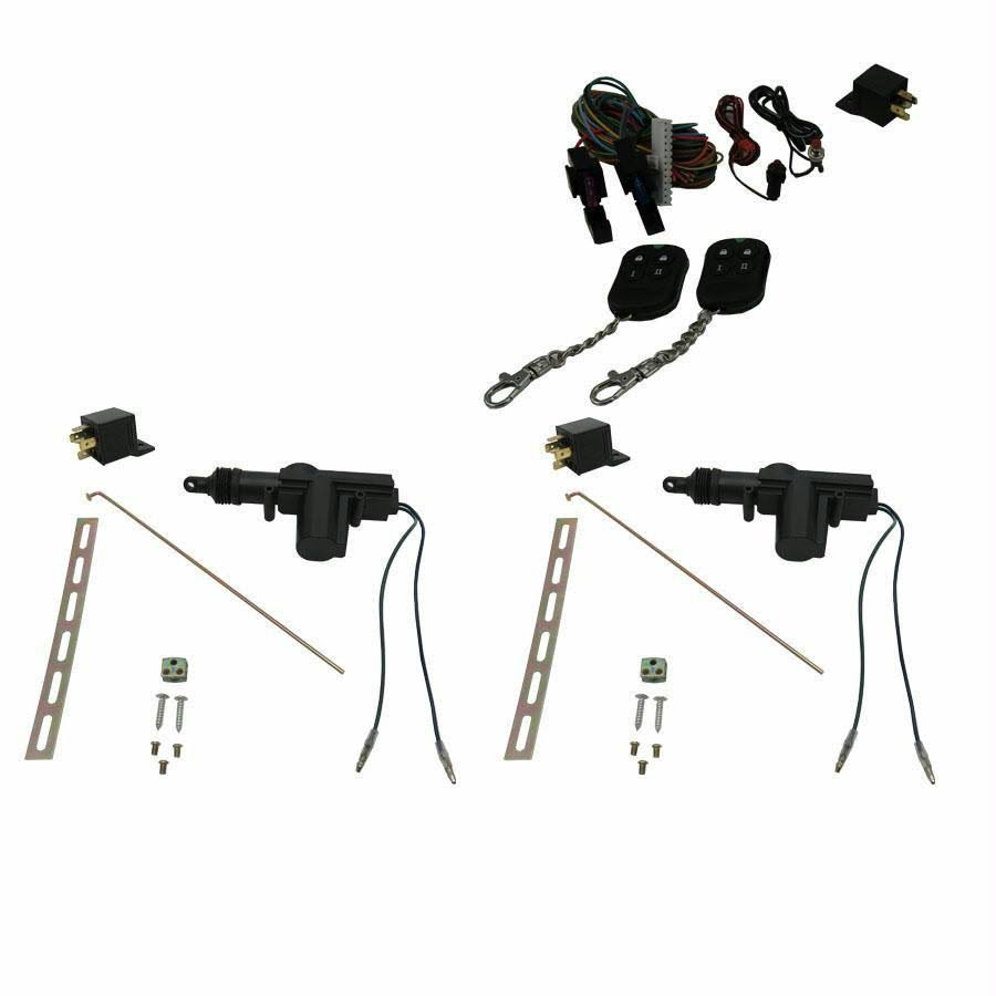 Shaved Door Popper Kit with Actuators E2178