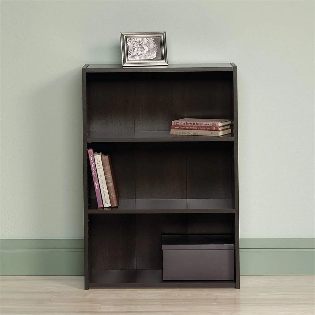 3-Shelf Engineered Wood Bookcase E674