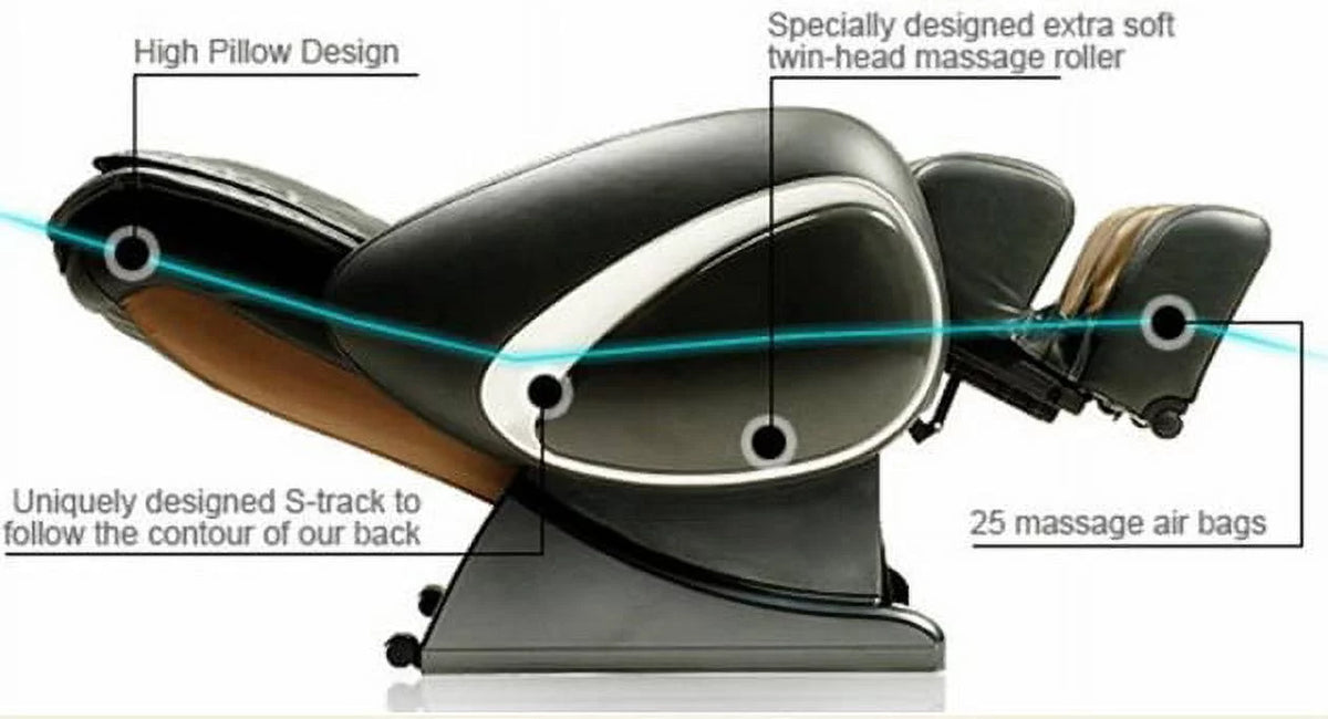 Charcoal Massage Chair H64208