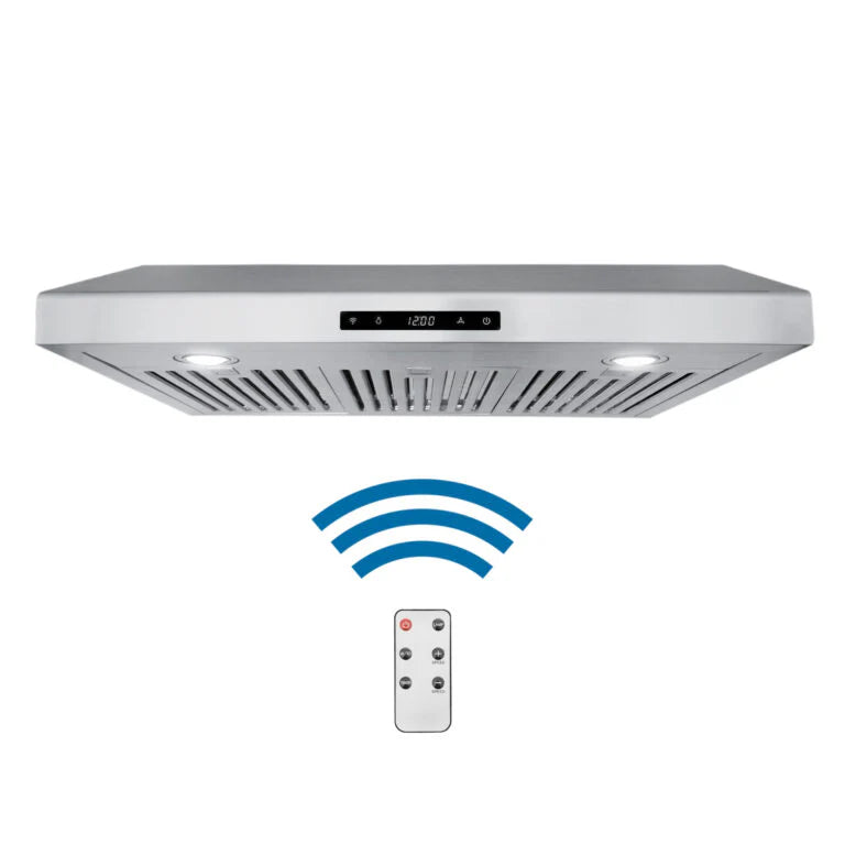 500 CFM Convertible Under Cabinet Range Hood with Digital Touch Controls R62489