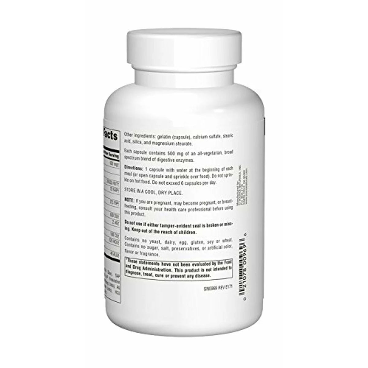 500 mg 240 Capsules Enzymes I61733