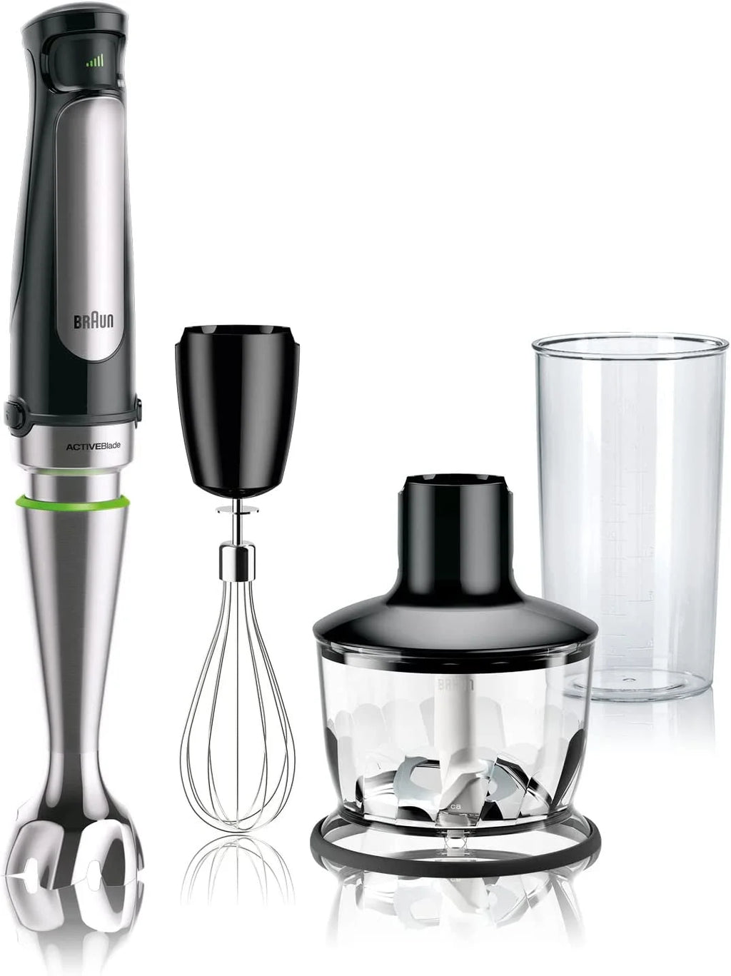 3-in-1 Immersion Hand Blender 500W Stainless Steel U16369