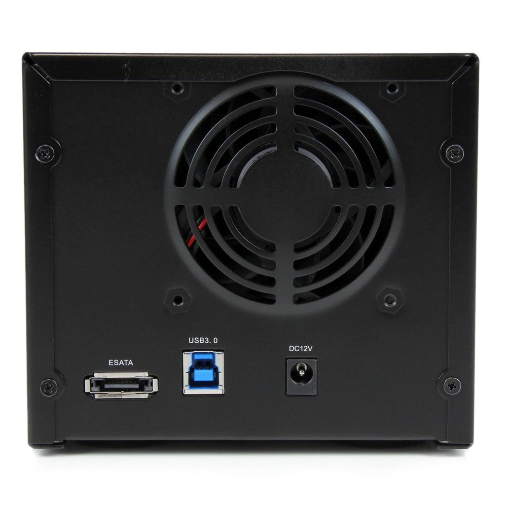 USB 3.0 eSATA Dual-Bay 3.5 SATA III Hard Drive Enclosure V8490