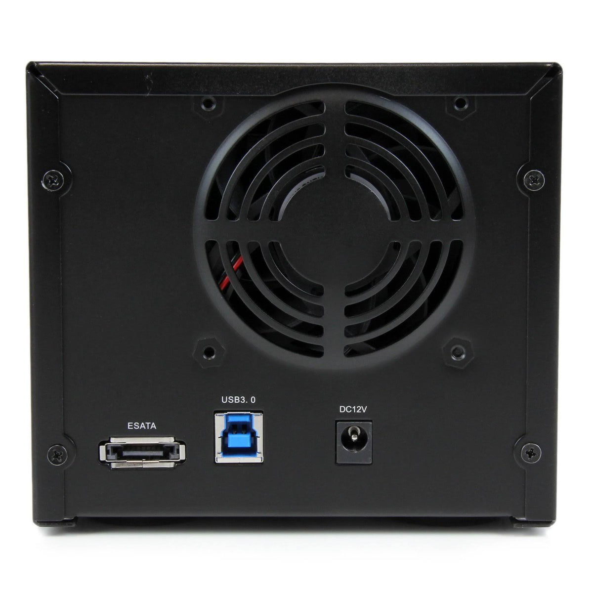USB 3.0 eSATA Dual-Bay 3.5 SATA III Hard Drive Enclosure V8490