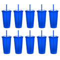 20 oz Set of 10 BPA Free Acrylic Tumblers C280193