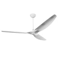84 Ceiling Fan with Brushed Aluminum Blades and White Finish E519665