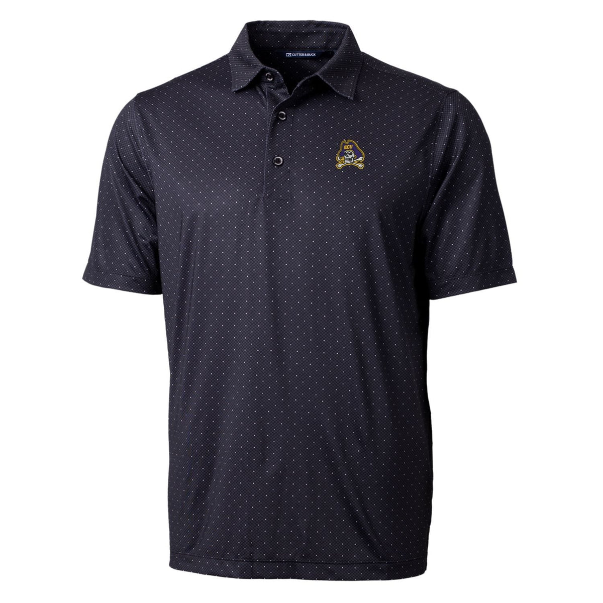 Men's Black Stretch Polo A3489