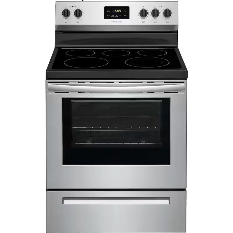 5 Element Freestanding Electric Range in Stainless Steel N672