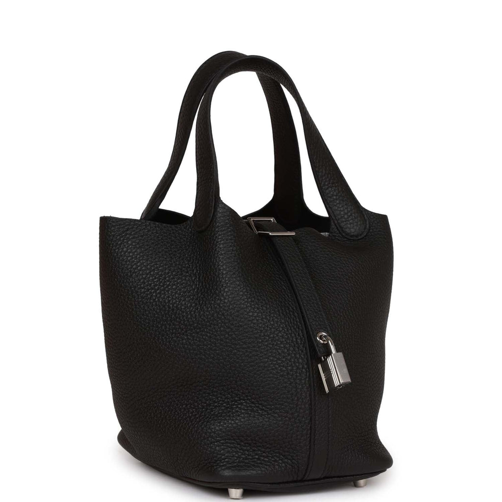 Black Clemence 18 Picotin Lock Y337