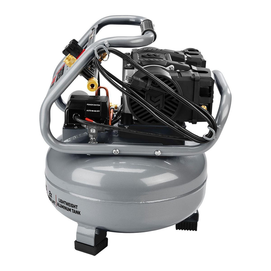 6 Gallon 150 PSI Oil-Free Pancake Air Compressor Q7555