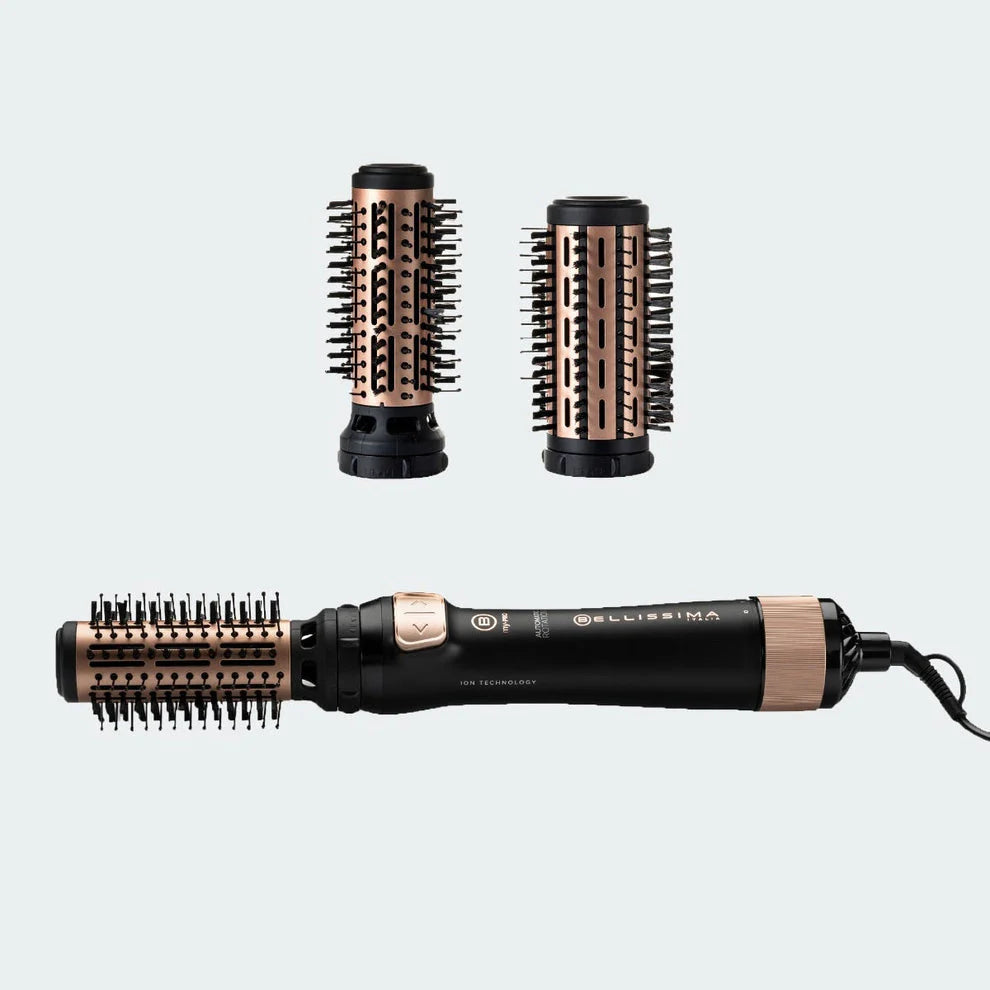 Rotating hot air brush with ions and ceramic coating X823021