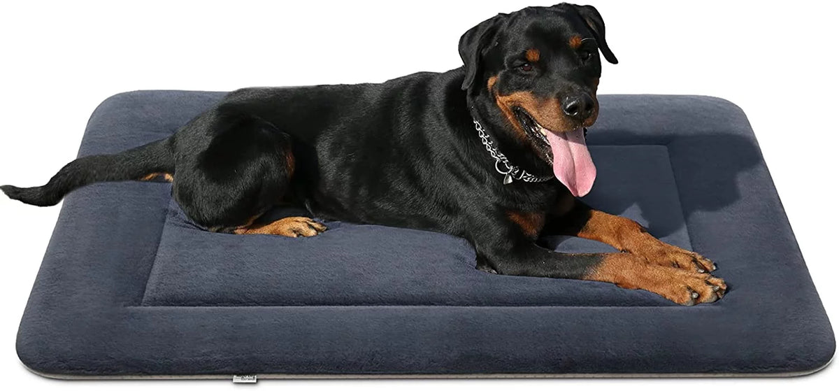 Soft Dog Bed Crate Pad Mat Machine Washable Pet Mattress C317