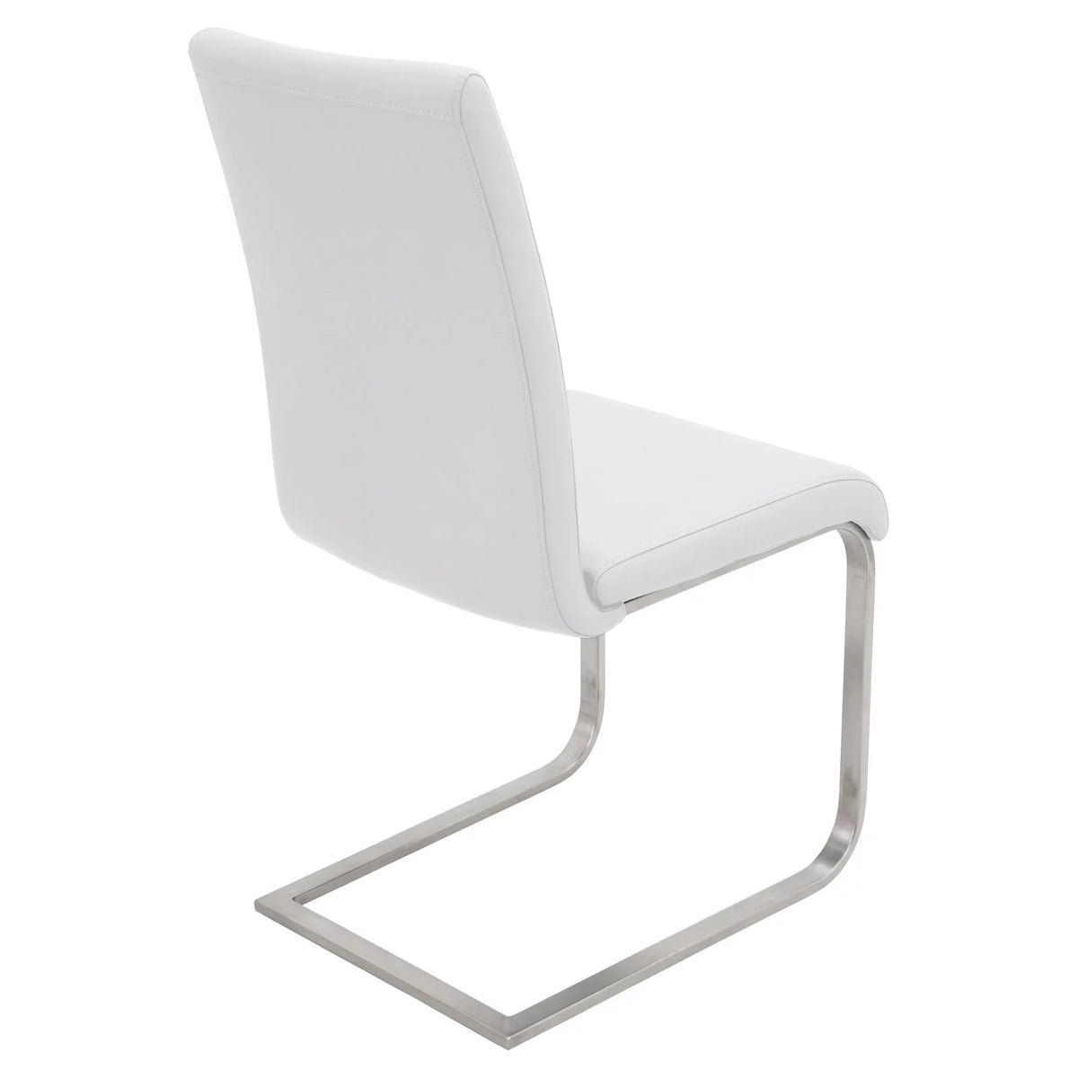 Set Of 2 White Dining Chair E793