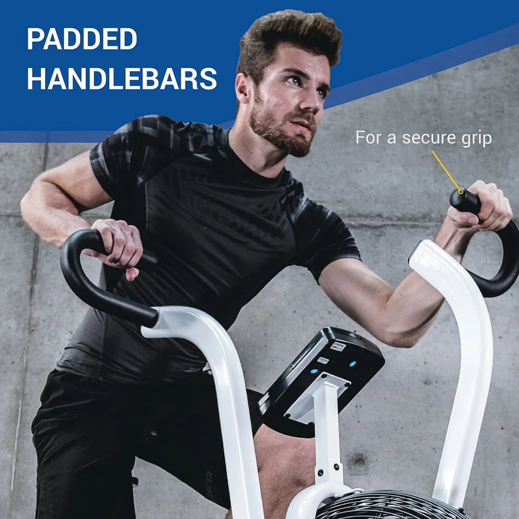 Air Resistance Fan Upright Bike with LCD Display U2660