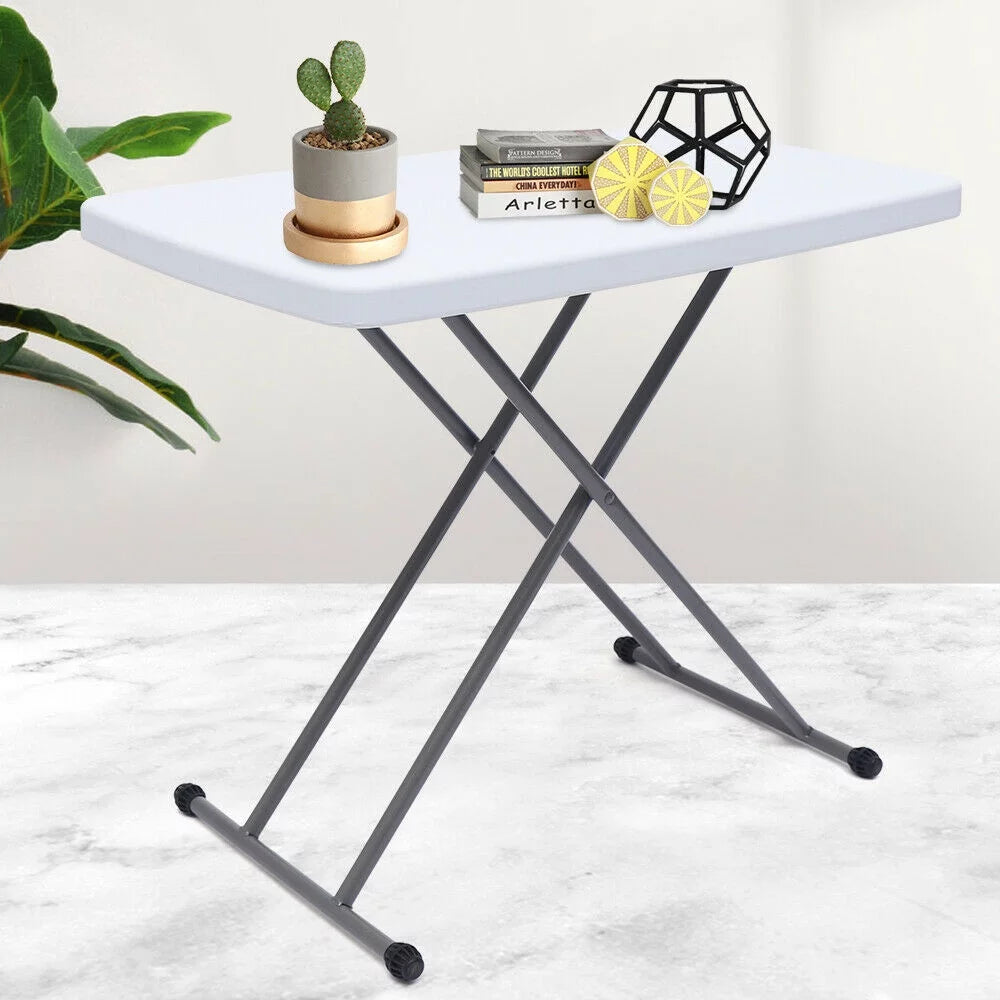30"x 20" Portable Foldable Height Adjustable Dining Table T927971