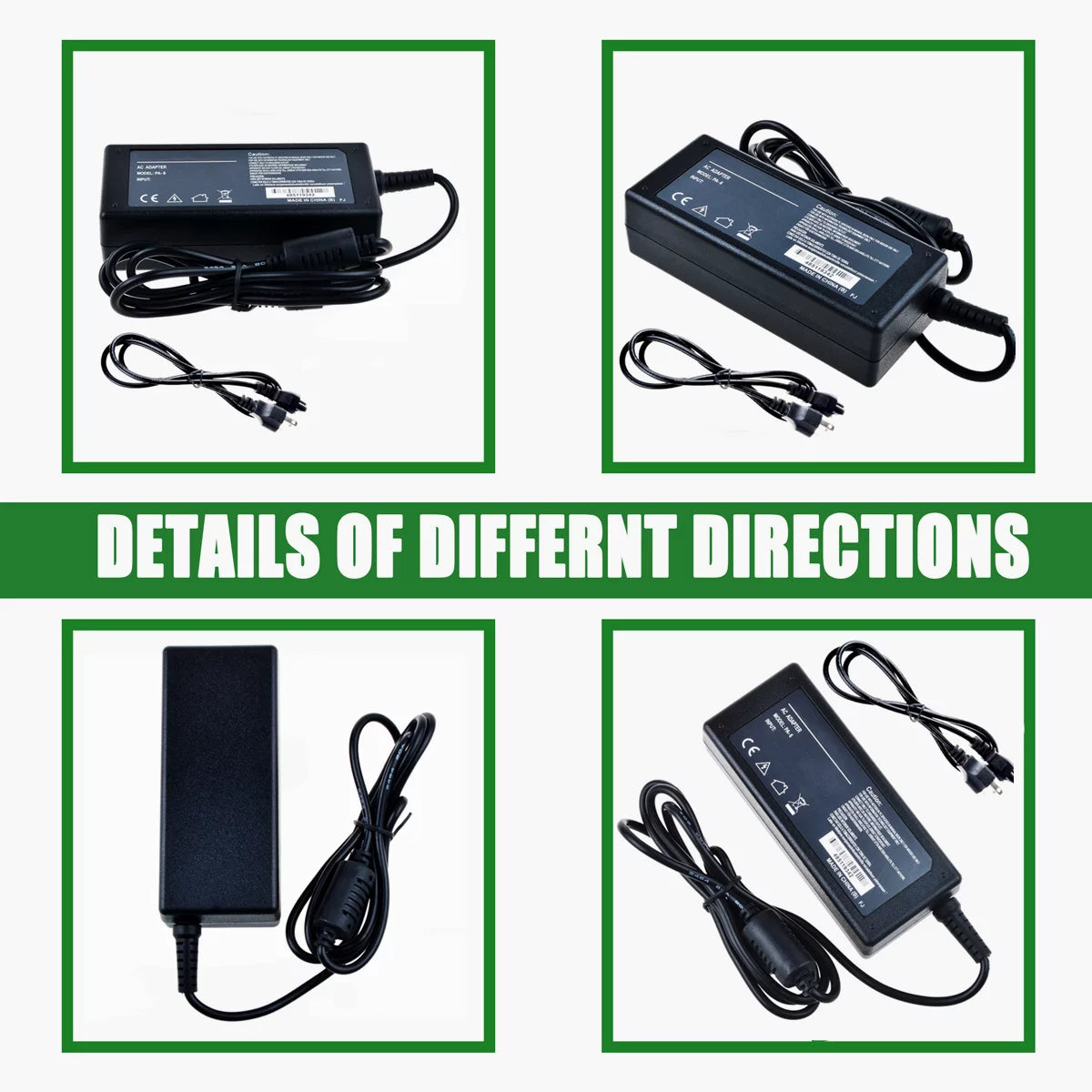 Compatible AC / DC Adapter Replacement Power Supply Cord Cable Charger M988