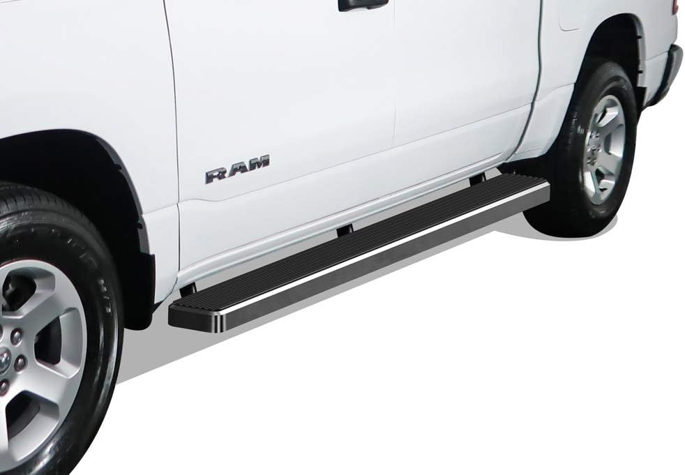 Black 5 inches Running Boards I2203