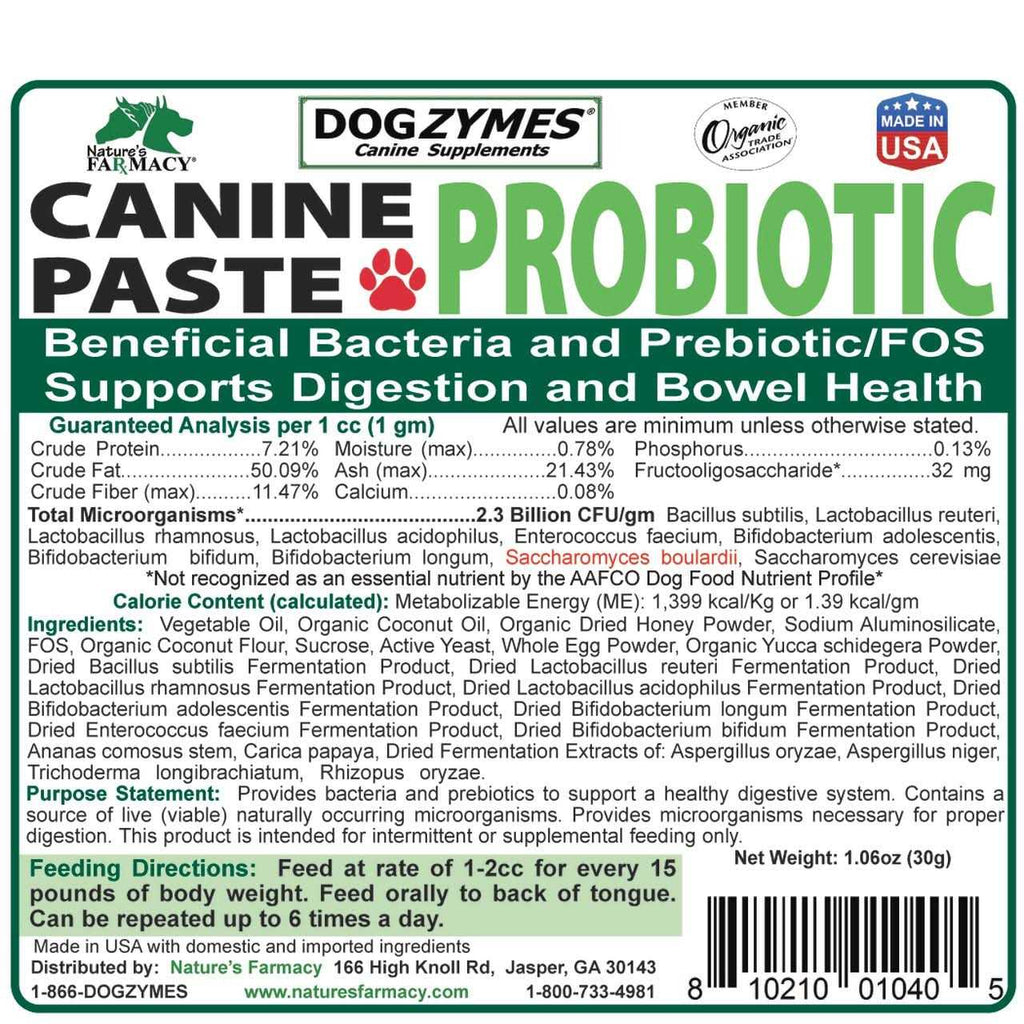 Canine Probiotic Paste V349216