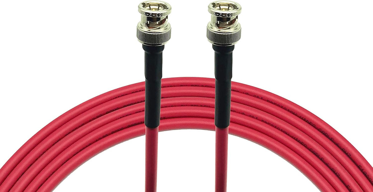 150ft Mini RG59 HD SDI BNC Cable - Red M93050