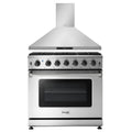 36 Propane Gas Range and Range Hood C425