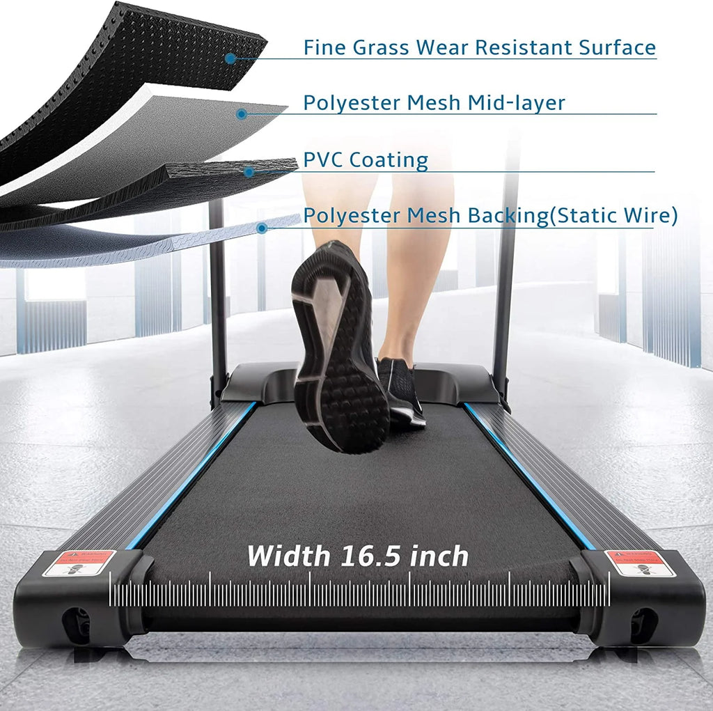 Folding 2.5HP Electric Treadmill with Incline N153255
