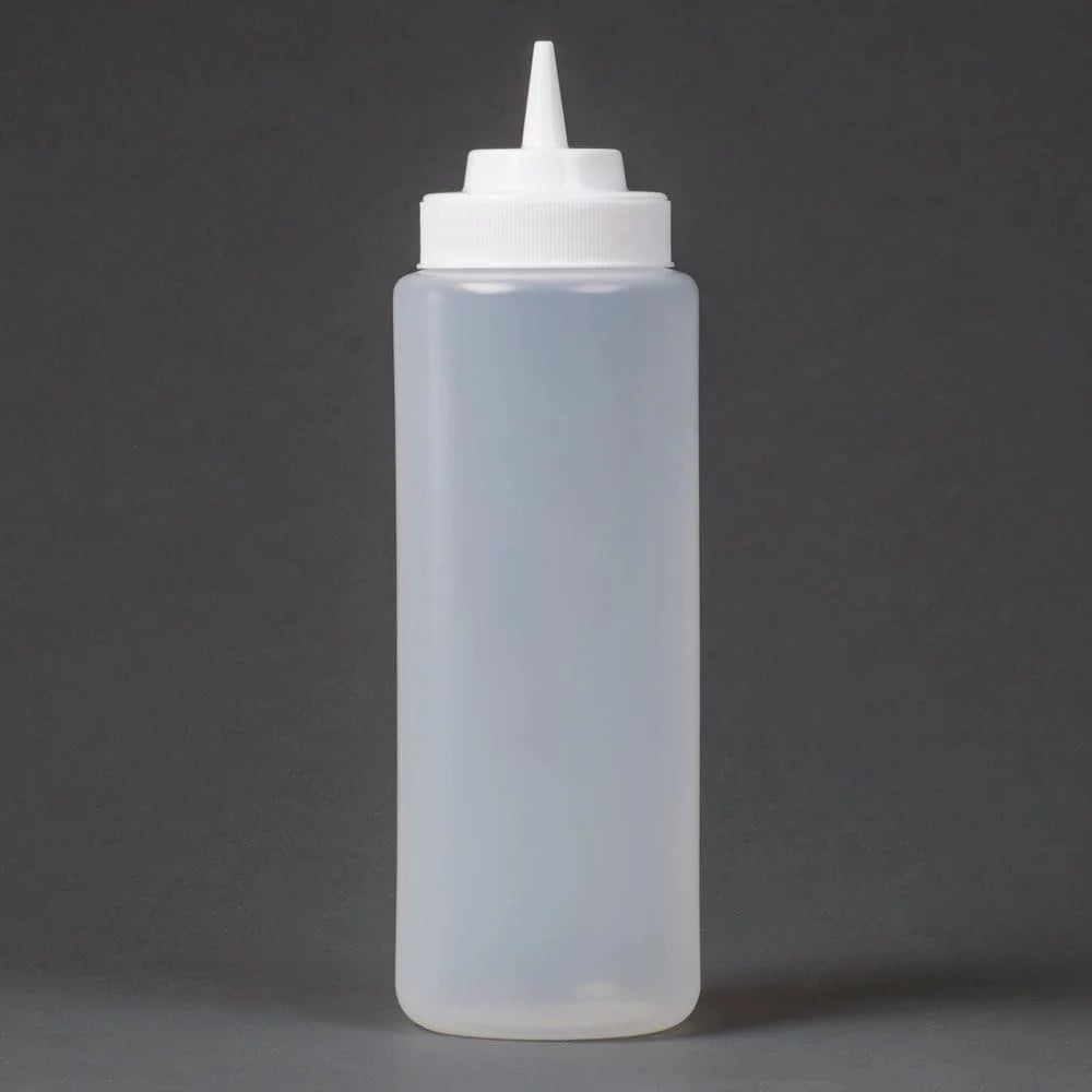Wide Mouth Squeeze Bottles 32 Ounce 6 Pack C172285