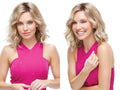 Wavy Blonde Brunette Red Grey Wigs B78967